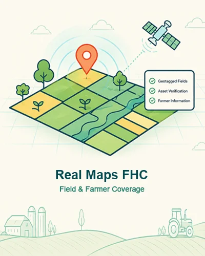 REAL Maps Farm Health Card agriculture intelligence