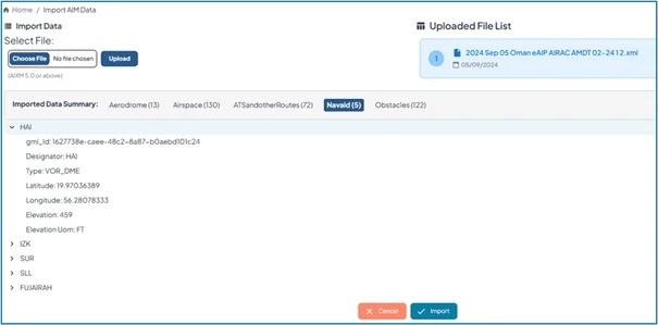 Import Static Data