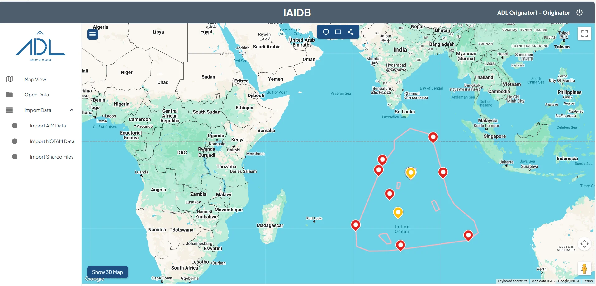 Interactive Map View